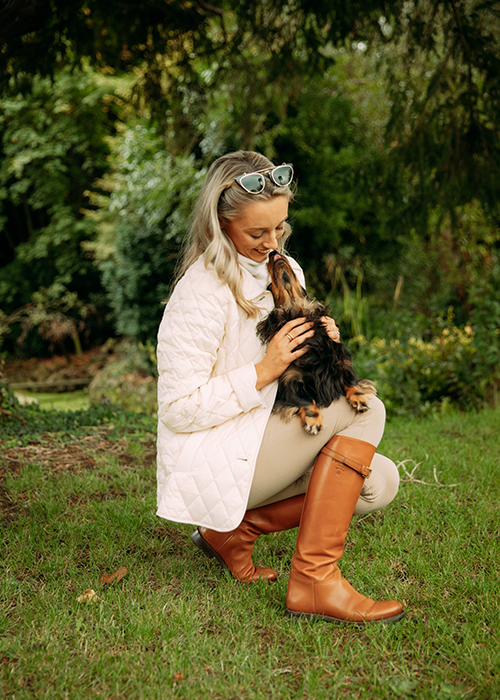Josie styles the Barbour Re-engineered Diamond Quilts Collection AW21 Josie styles the Barbour Re-engineered Diamond Quilts Collection AW21
