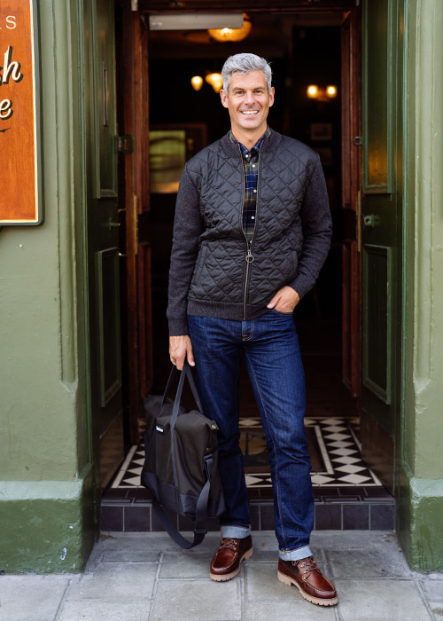 Mark styles the Barbour AW21 Shirt Department Collection