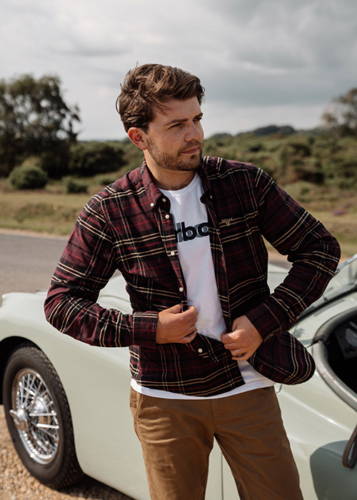 Merlin styles the Barbour AW21 Shirt Department Collection Merlin styles the Barbour AW21 Shirt Department Collection