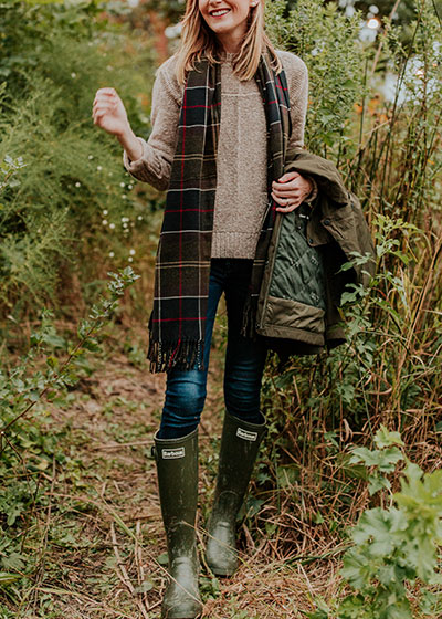 Barbour irisa jacket clearance