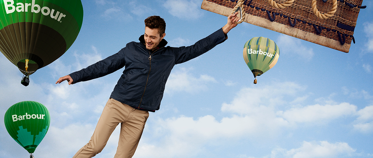 Barbour Lightweight 4oz Wax SS19 Campaign Barbour