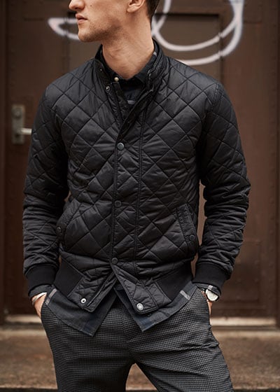 barbour edderton quilted jacket