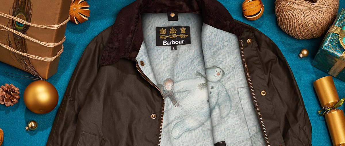 barbour snowman jacket