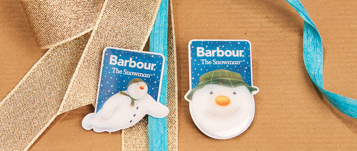 barbour snowman top