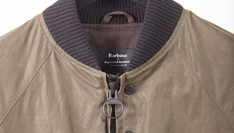 engineered garments barbour cape