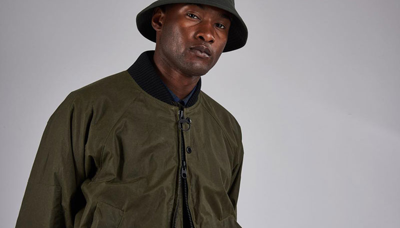 barbour x engineered garments dumbo wax jacket