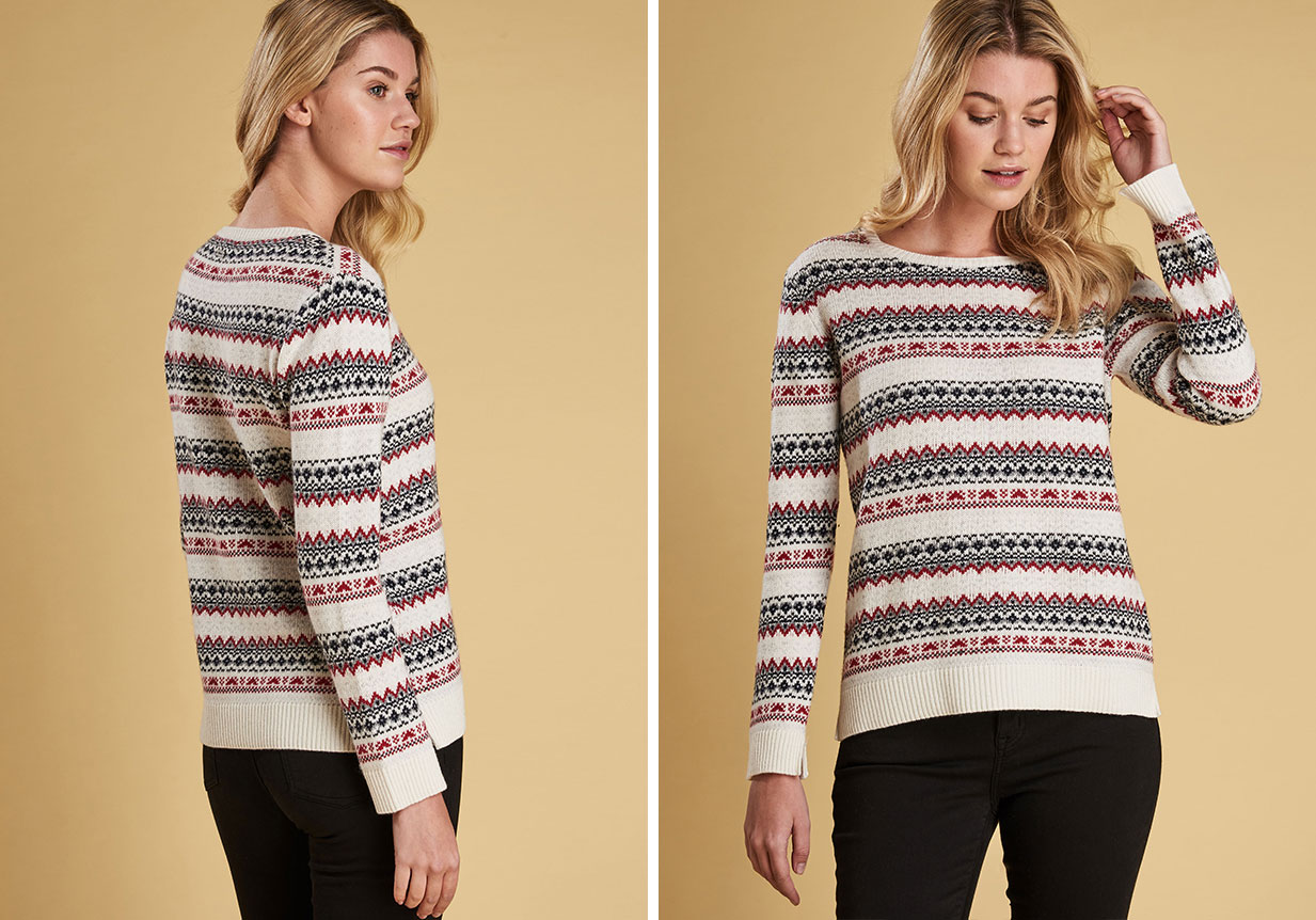barbour fairisle jumper