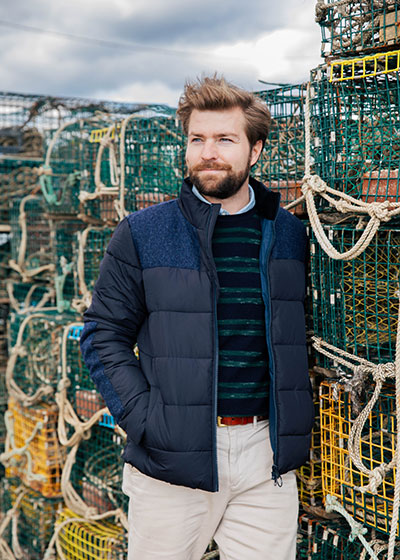 barbour dhow quilted jacket