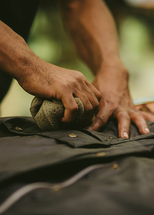 jacket waxing service