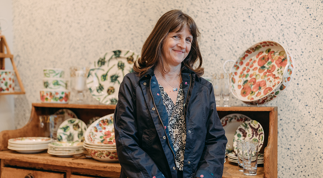 Emma Bridgewater X Barbour collection