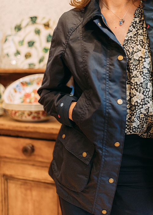 barbour emma wax jacket