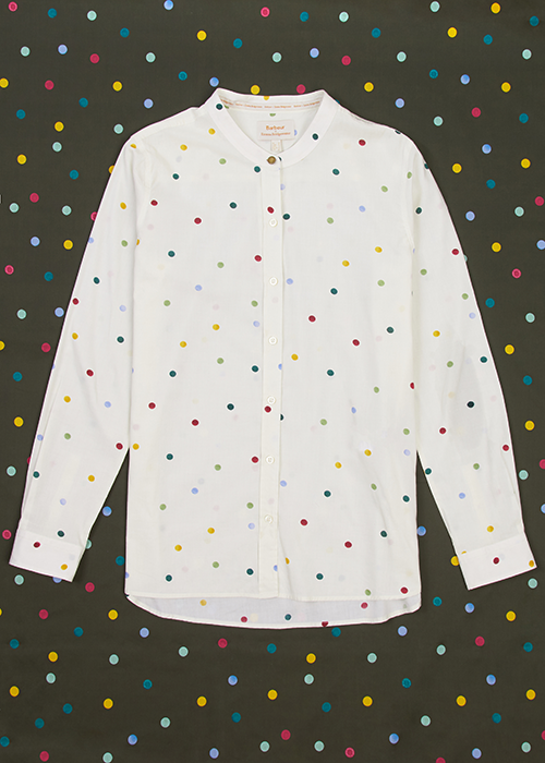 Emma Bridgewater X Barbour collection Emma Bridgewater X Barbour collection barbour spot shirt