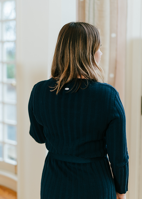 Kate Spiers styling the SS20 tartan collection Kate Spiers styling the aria dress at the house for an art lover