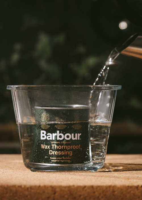 softening Barbour rewaxing thornproof dressing