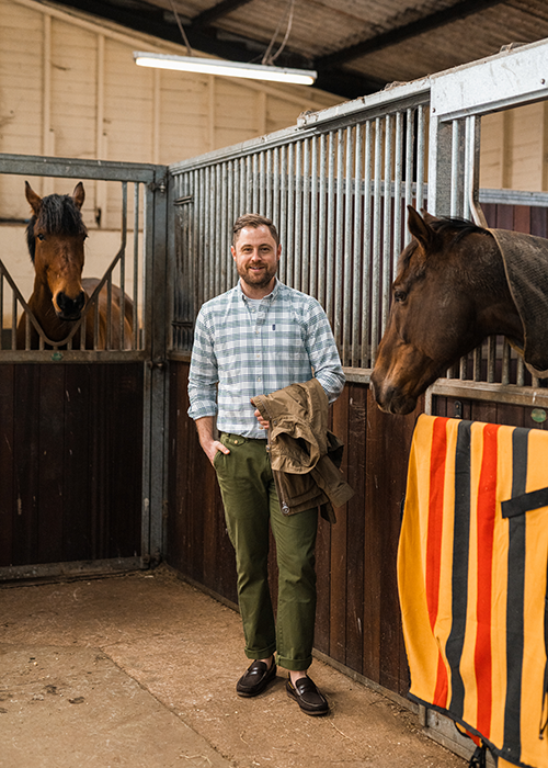 Ben Heath styles Shirt Department SS20 at Lucknam Park