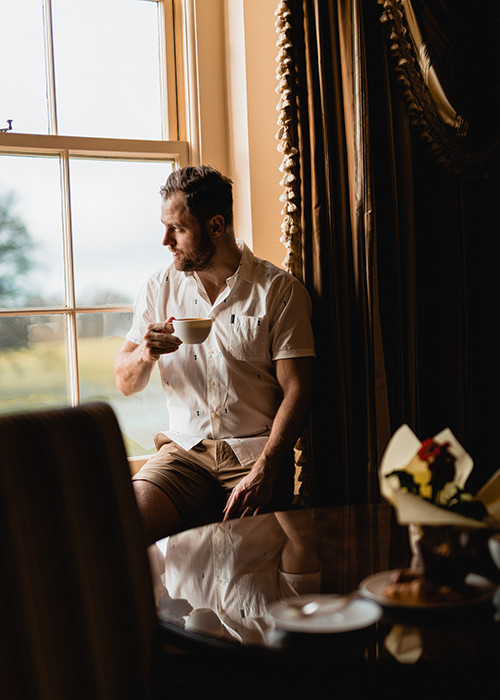 Ben Heath styles Shirt Department SS20 at Lucknam Park