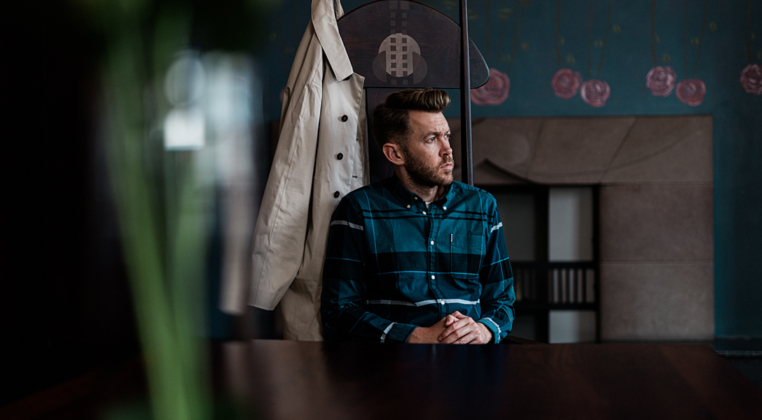 Richard Lee Massey styling the Classic Tartan Richard Lee Massey styling the Classic Tartan