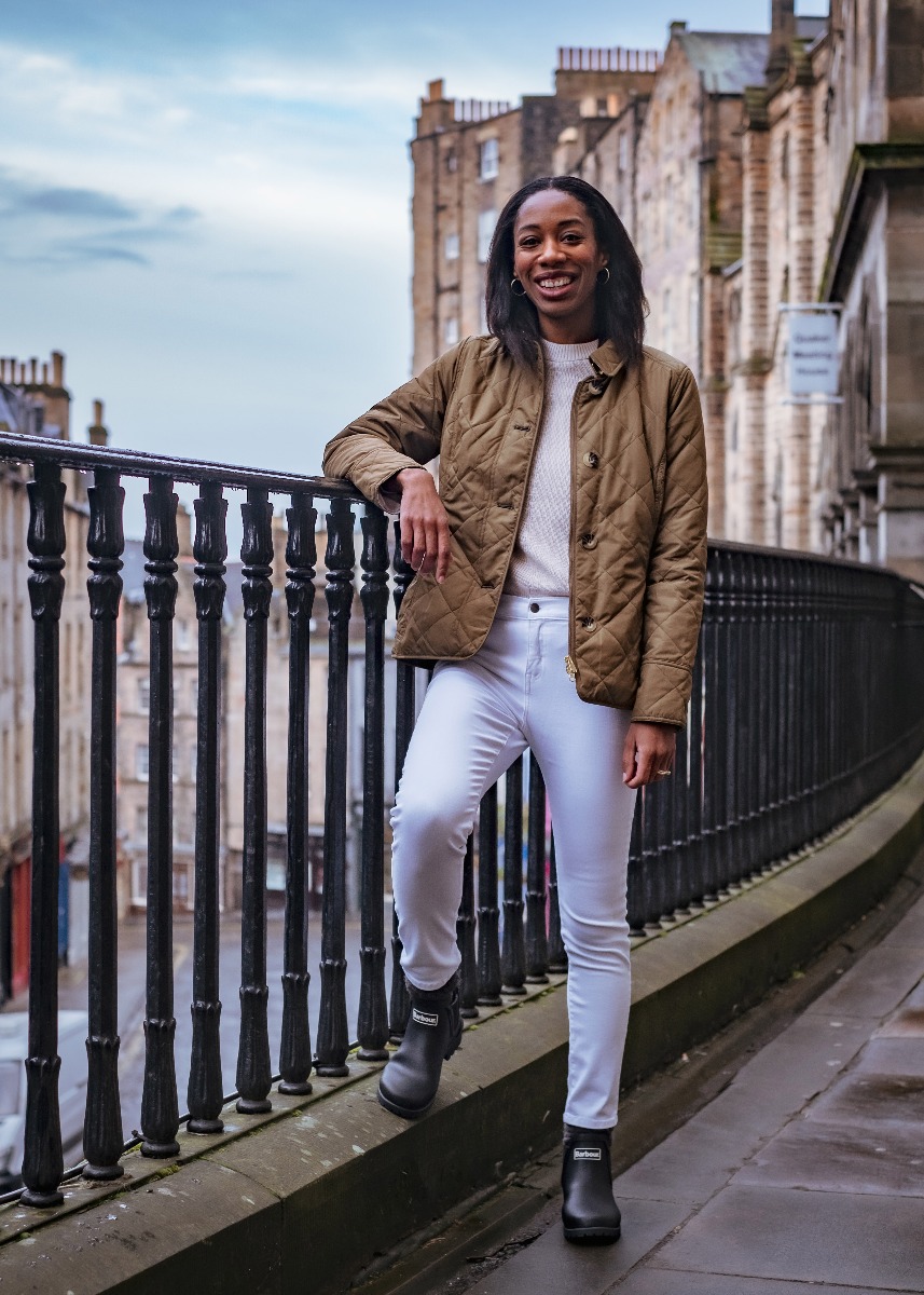 Louisa styles the Barbour SS21 Women's Tartan Collection Louisa styles the Barbour SS21 Women's Tartan Collection
