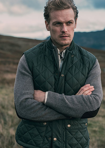 sam heughan barbour womens collection