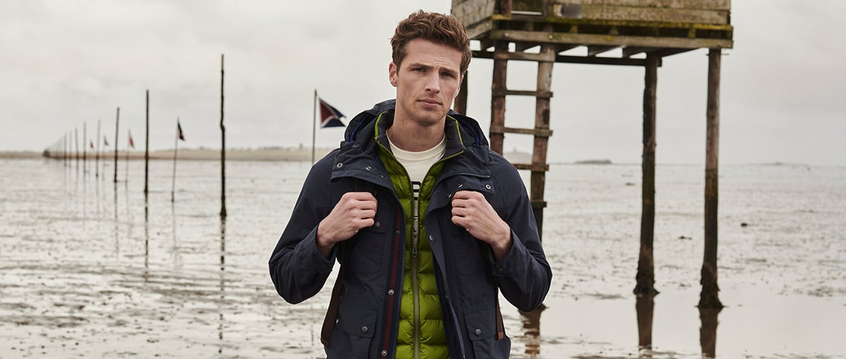 barbour nautical wax jacket