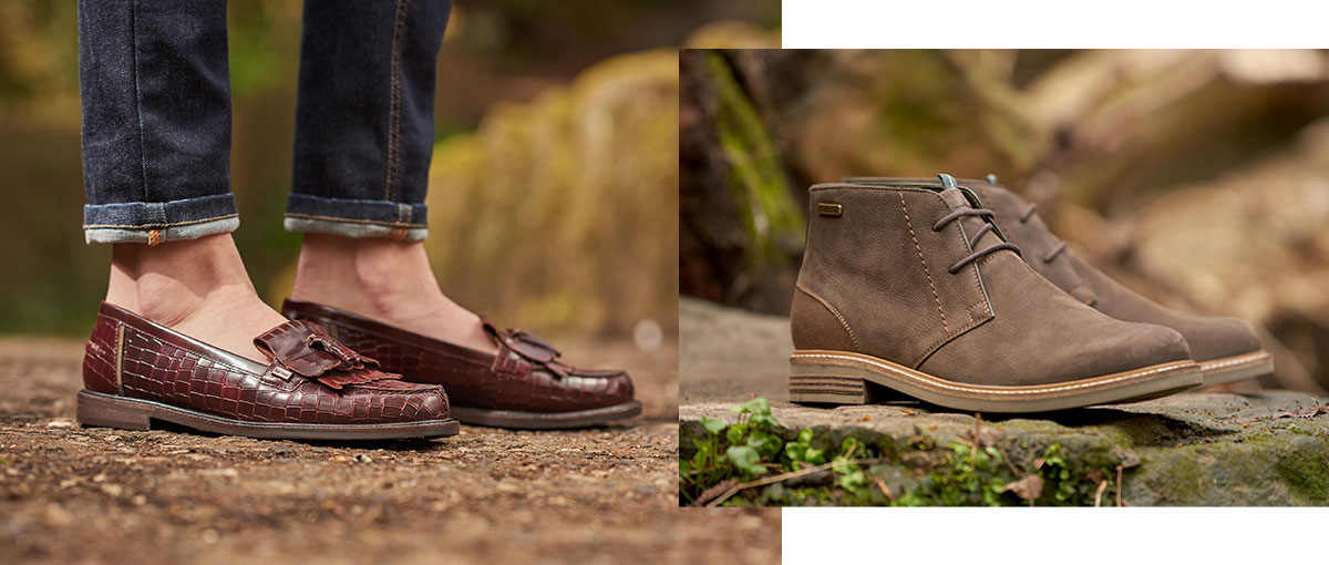 barbour footwear