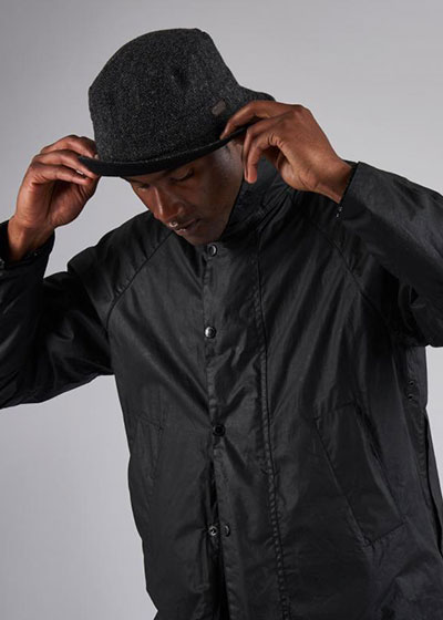 barbour x engineered garments dumbo wax jacket