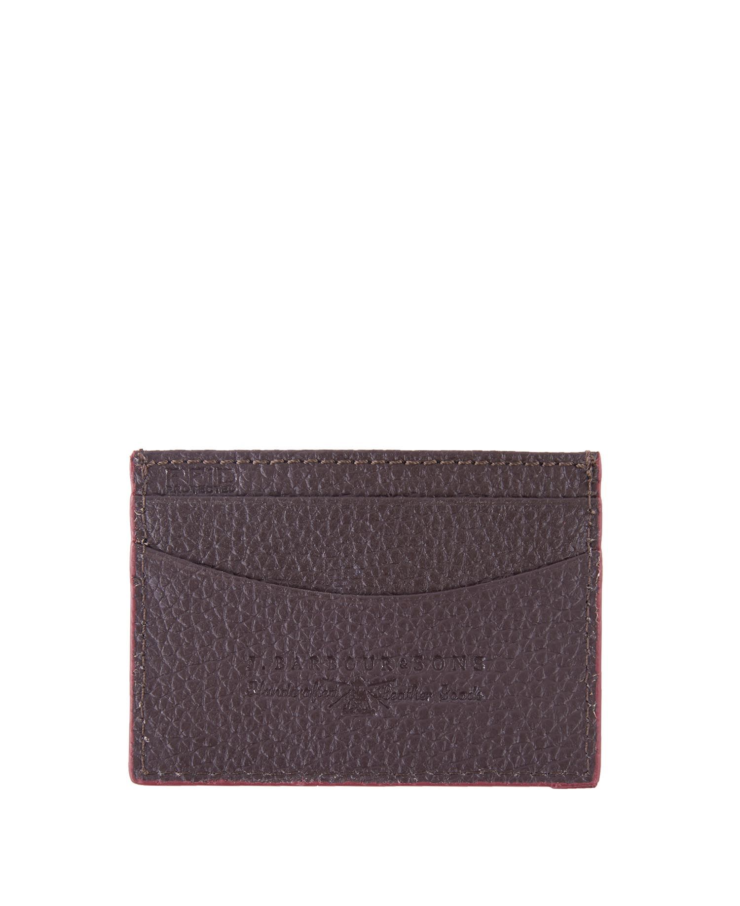 Barbour Grain Leather Card Holder