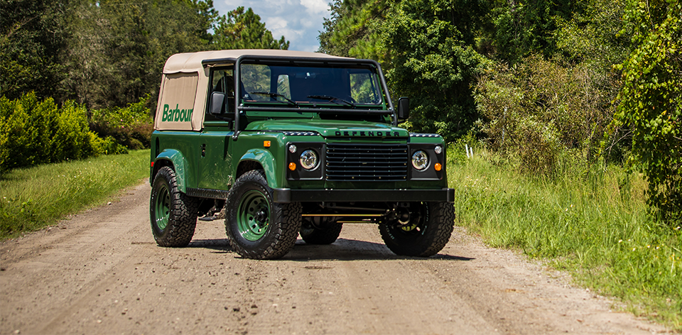 Barbour Land Rover Defender: Vehicle Competition