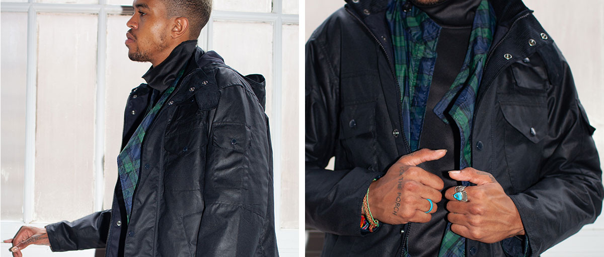 Engineered garments barbour 2019 deals