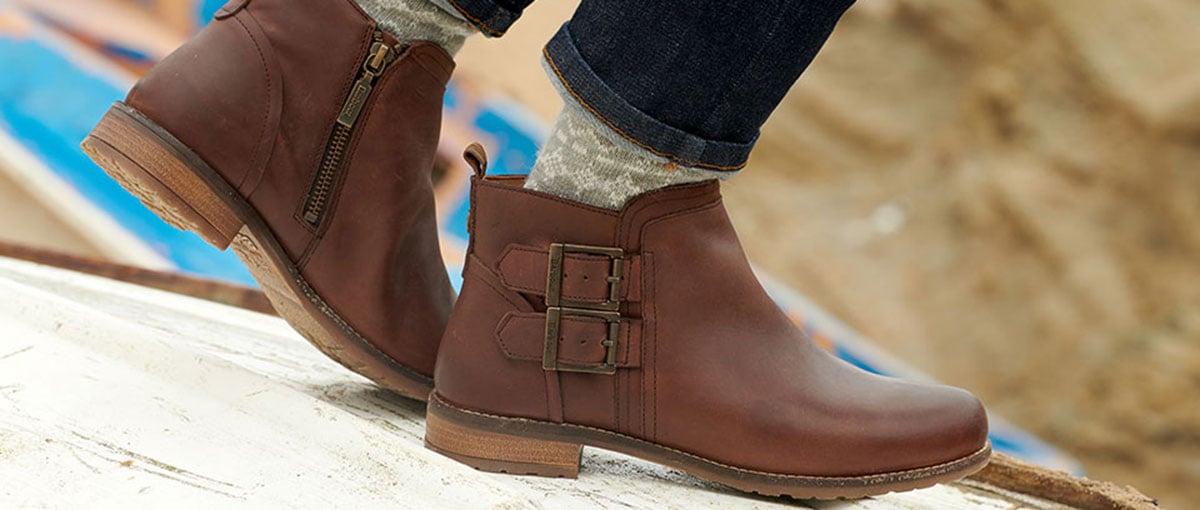 Barbour sarah low buckle boot shop