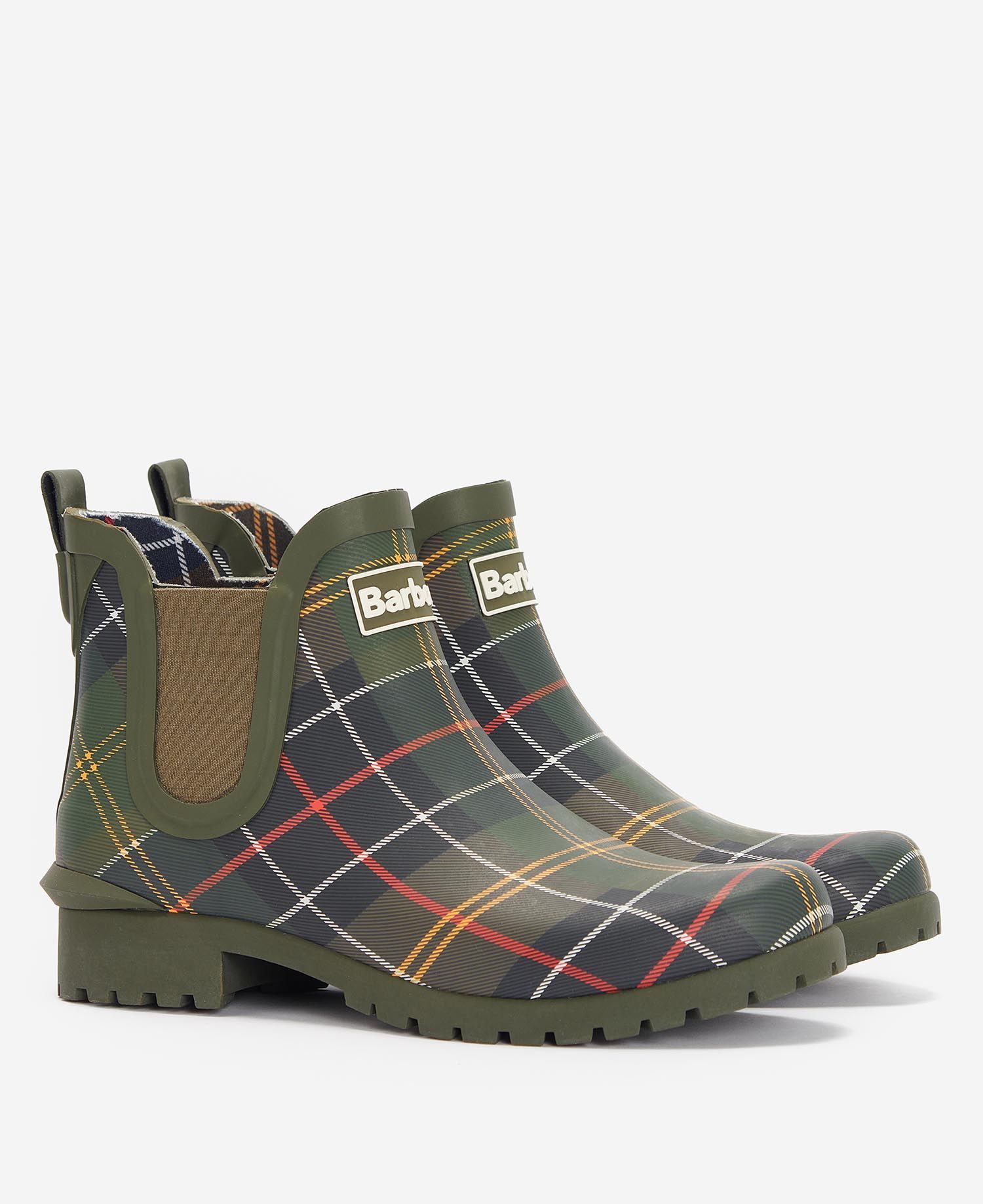 Barbour Wilton Tartan Wellingtons