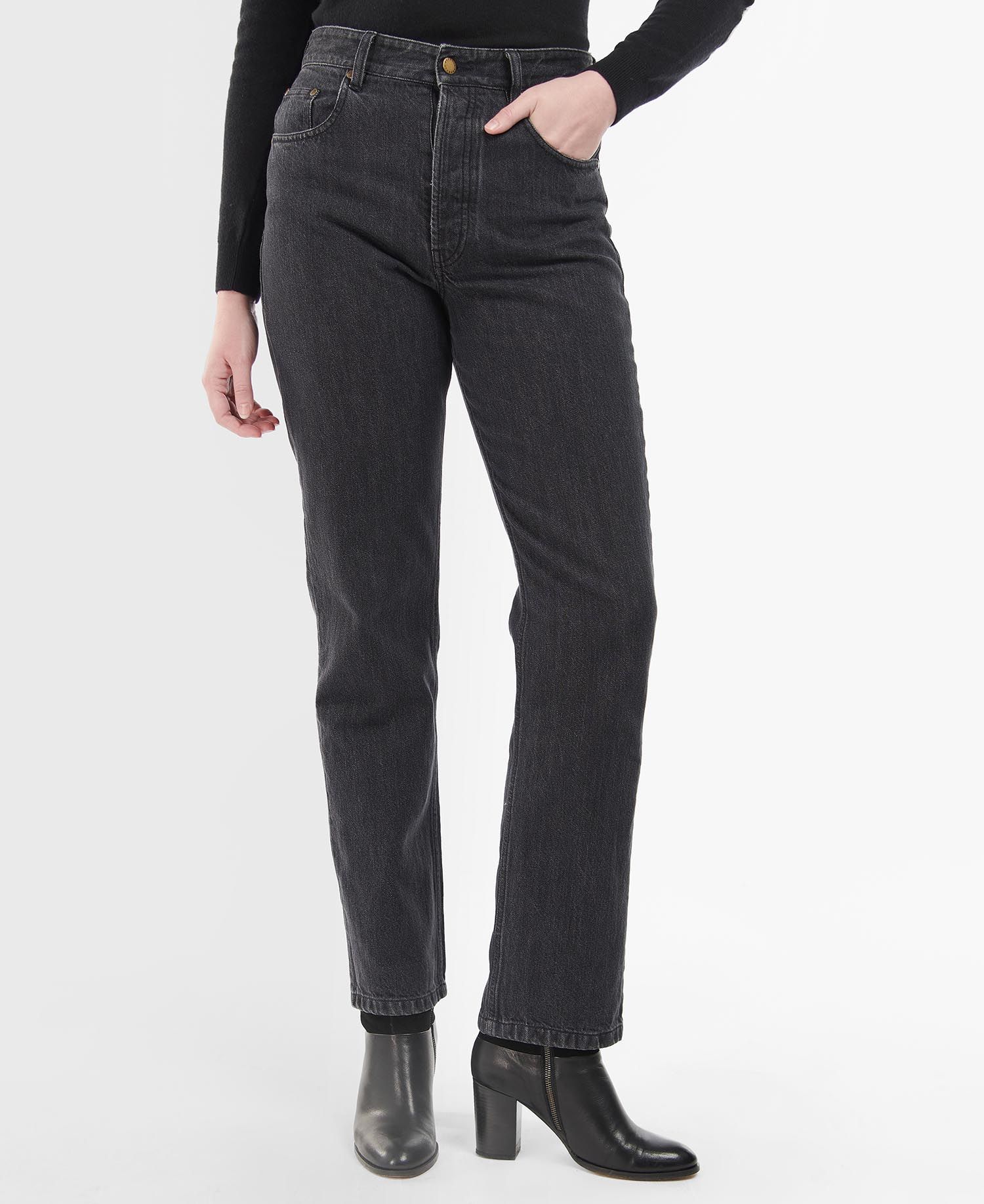 Barbour Burne Mid-Rise Straight Jeans