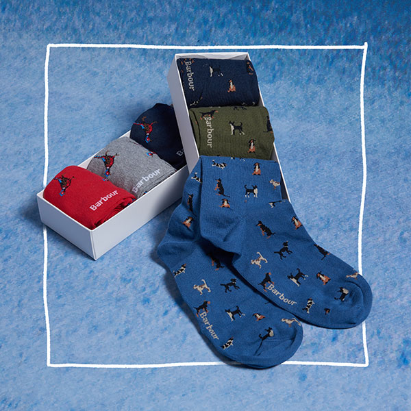 Barbour Socks Gift Set