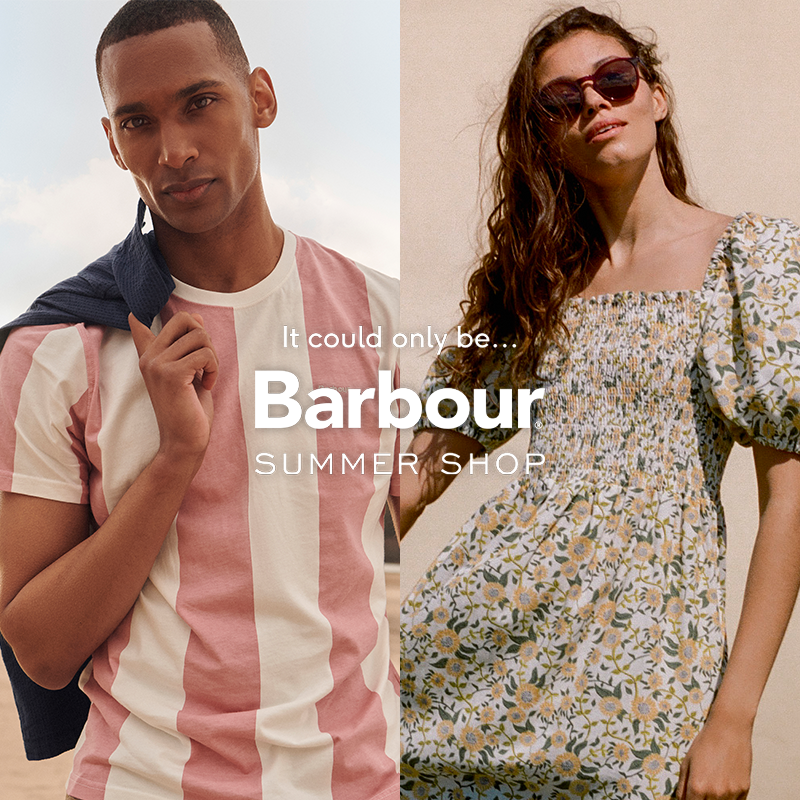 It could only be...Barbour Summer Shop