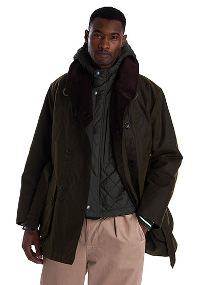 barbour international engineered garments mackinaw