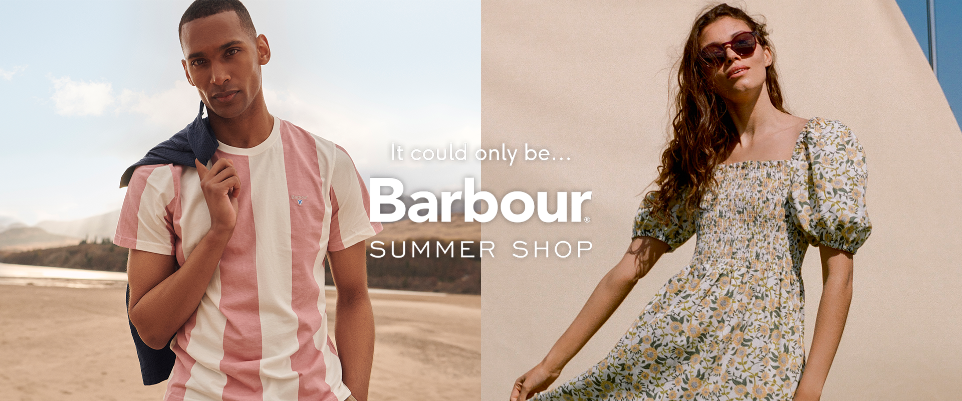 It could only be...Barbour Summer Shop