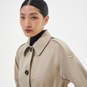 Barbour Marie Showerproof Trench Coat