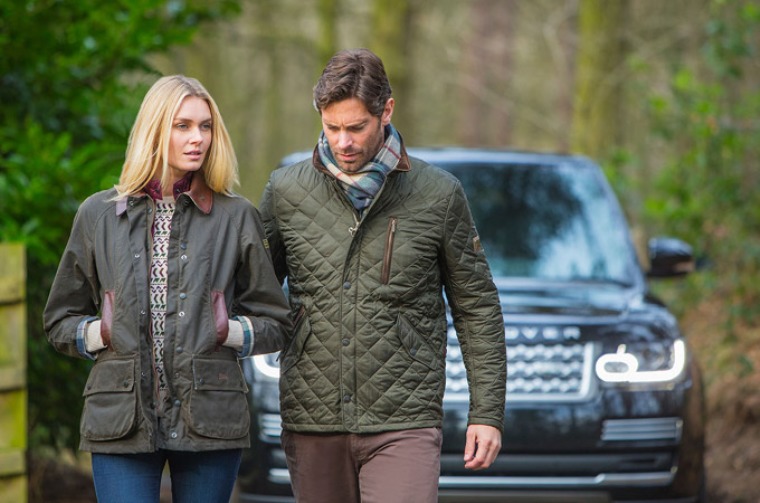 barbour jacket range