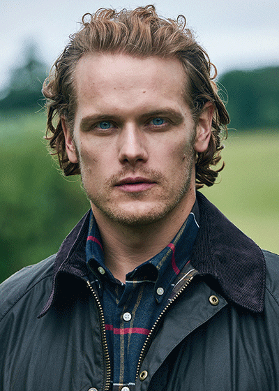 barbour sam heughan jacket