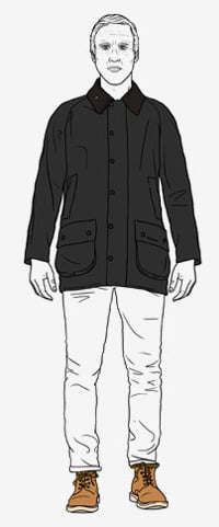 barbour jacket size guide