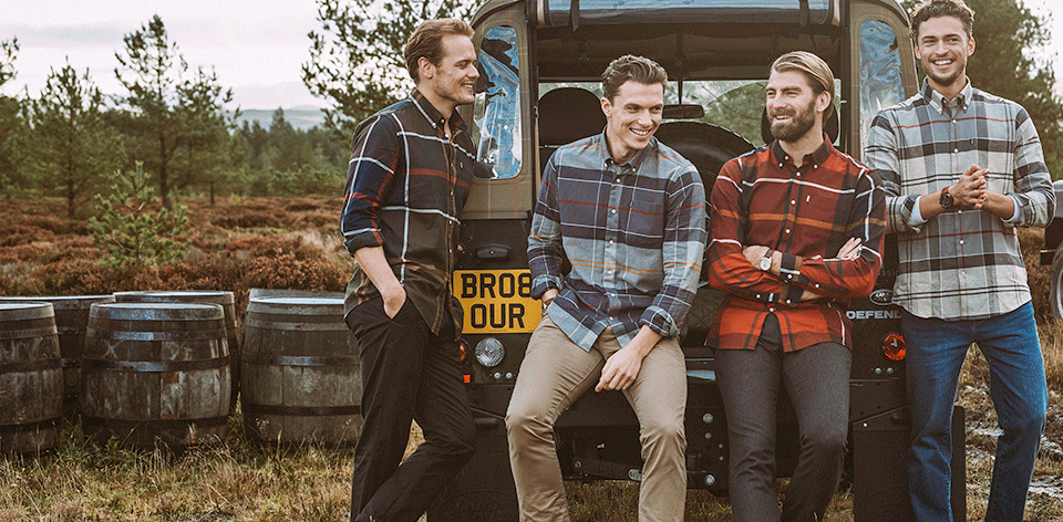 Barbour Shirt Department AW18 Campaign