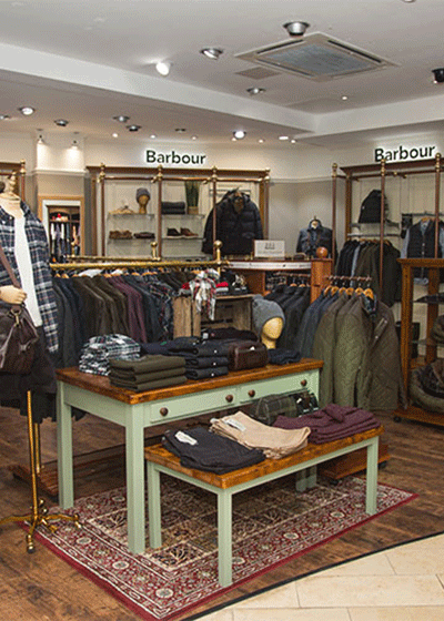 barbour shop