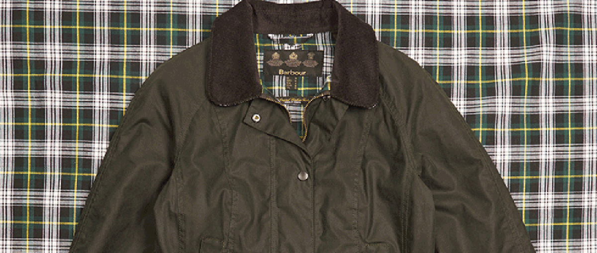 barbour dress tartan jacket