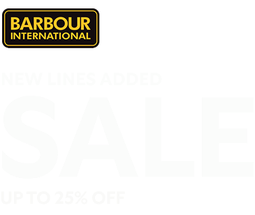 Barbour International Summer Sale - New Lines Added - Up to 25% Off