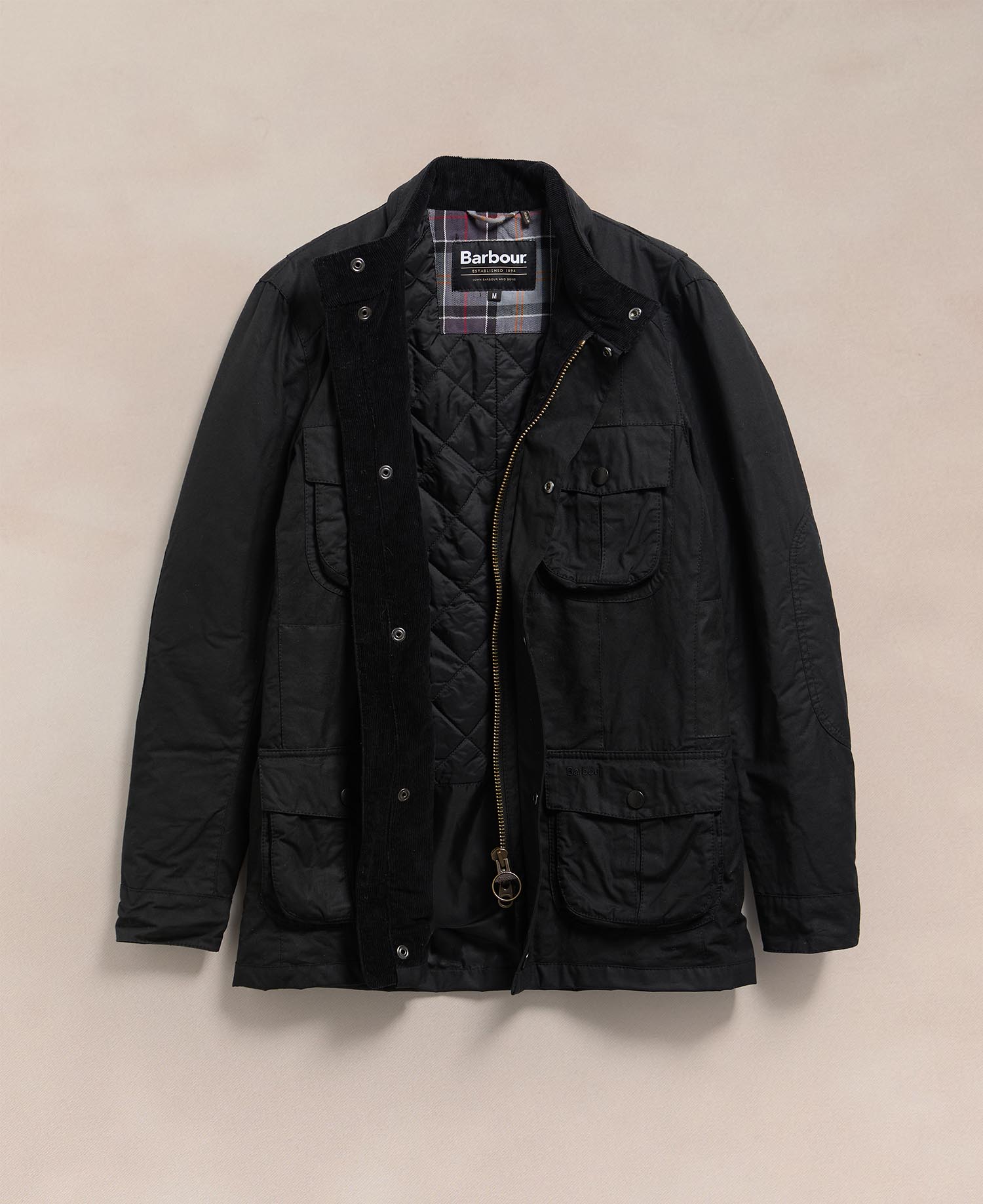 Barbour Re-loved Men's Corbridge Waxed Jacket - Size M