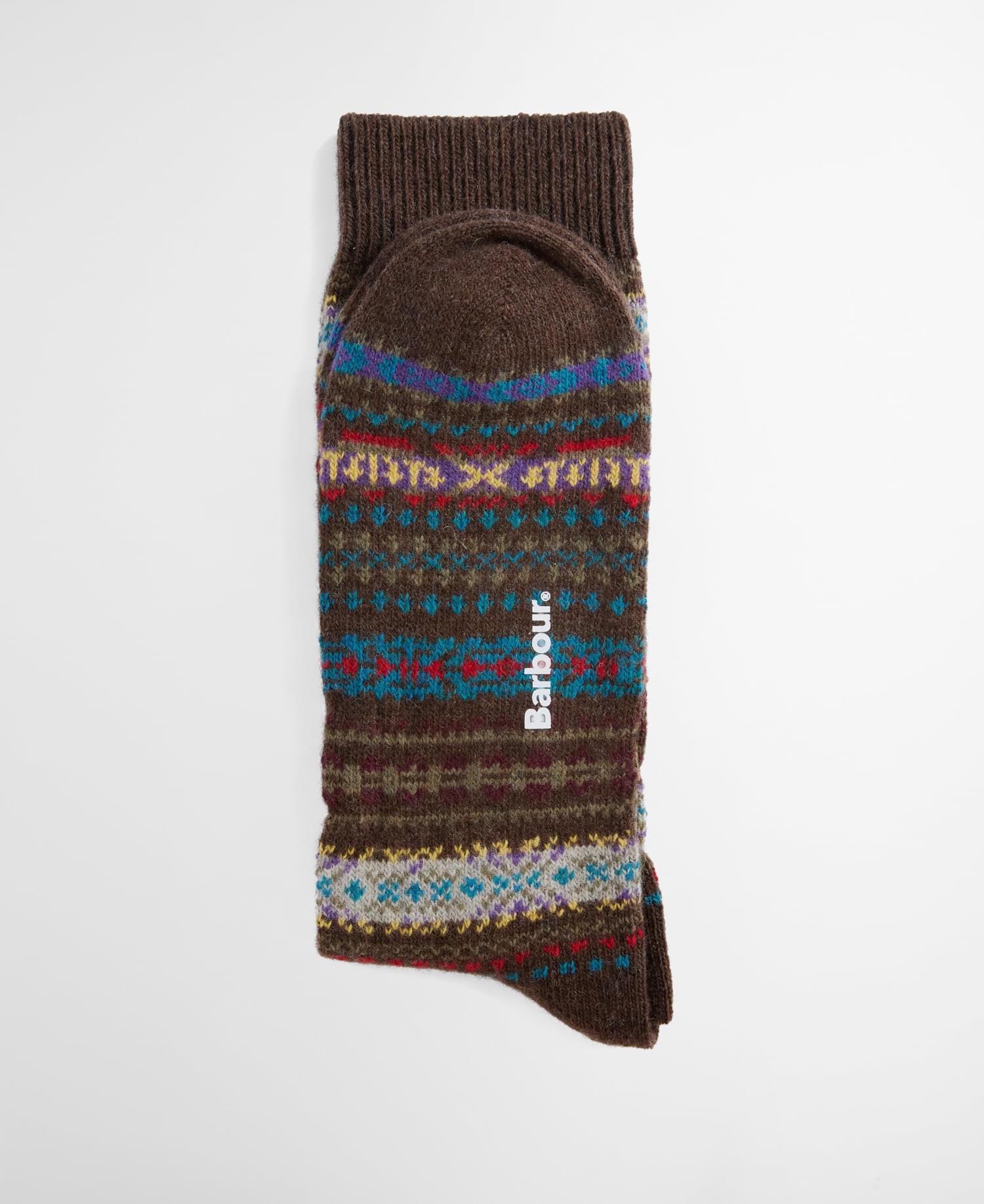 Boyd Socks Chocolate Brown