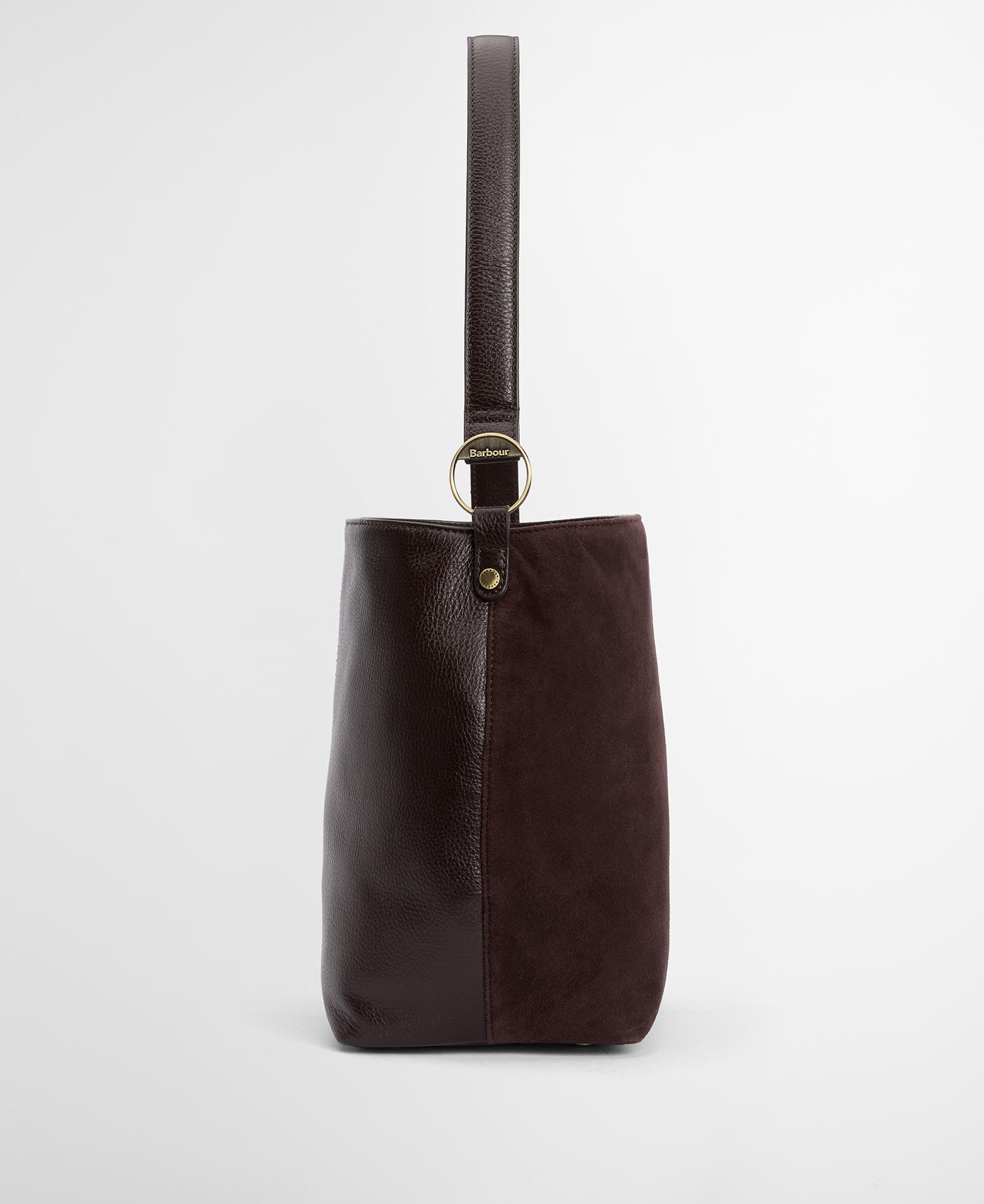 Cedar Suede Bucket Bag