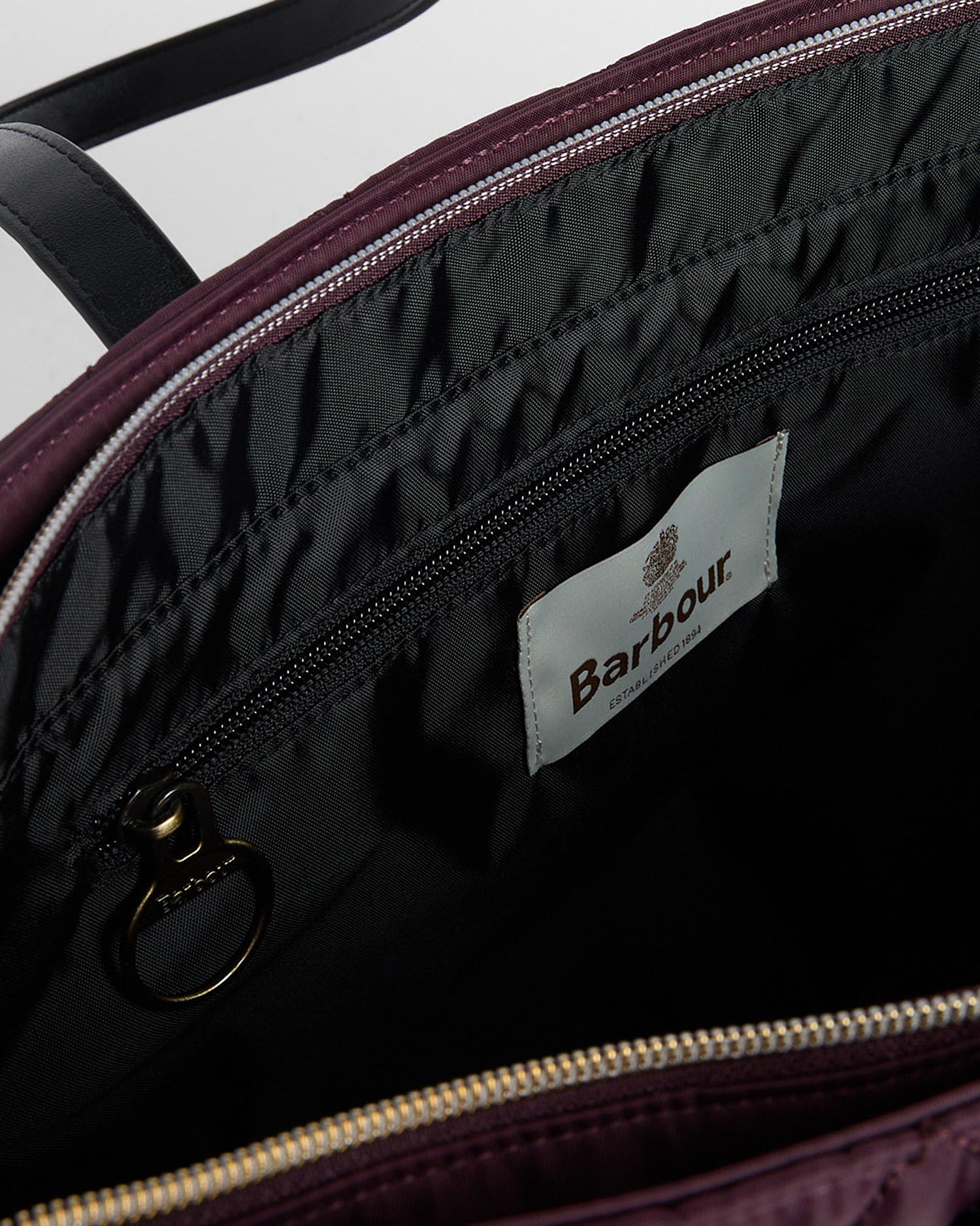 Quilted Tote Bag Fig