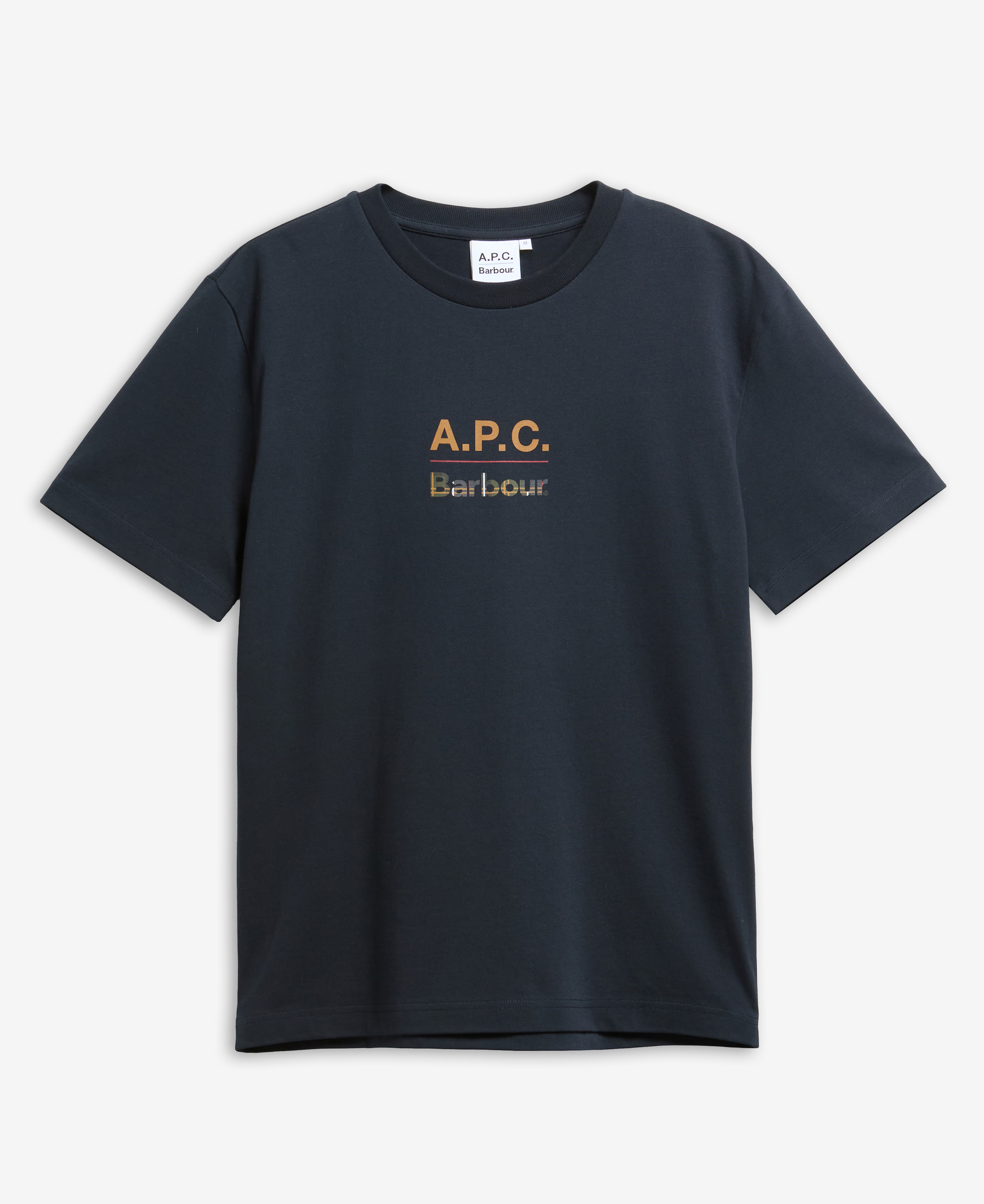 Barbour x A.P.C. T-Shirt Herren Dark Navy