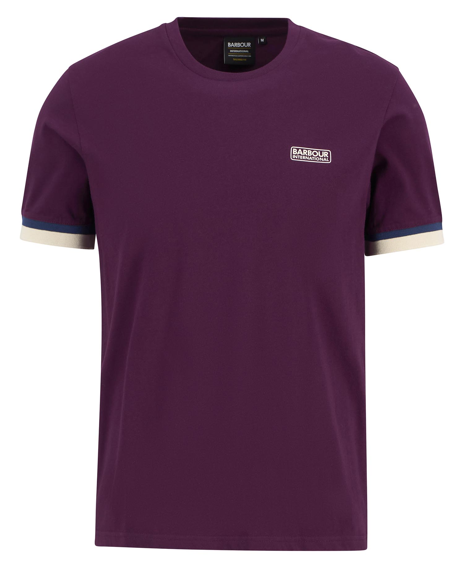 Deep Cuff Evan Tipped T-Shirt